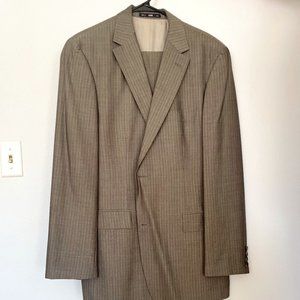 Hugo Boss Grey pinstripe suit - 44 long